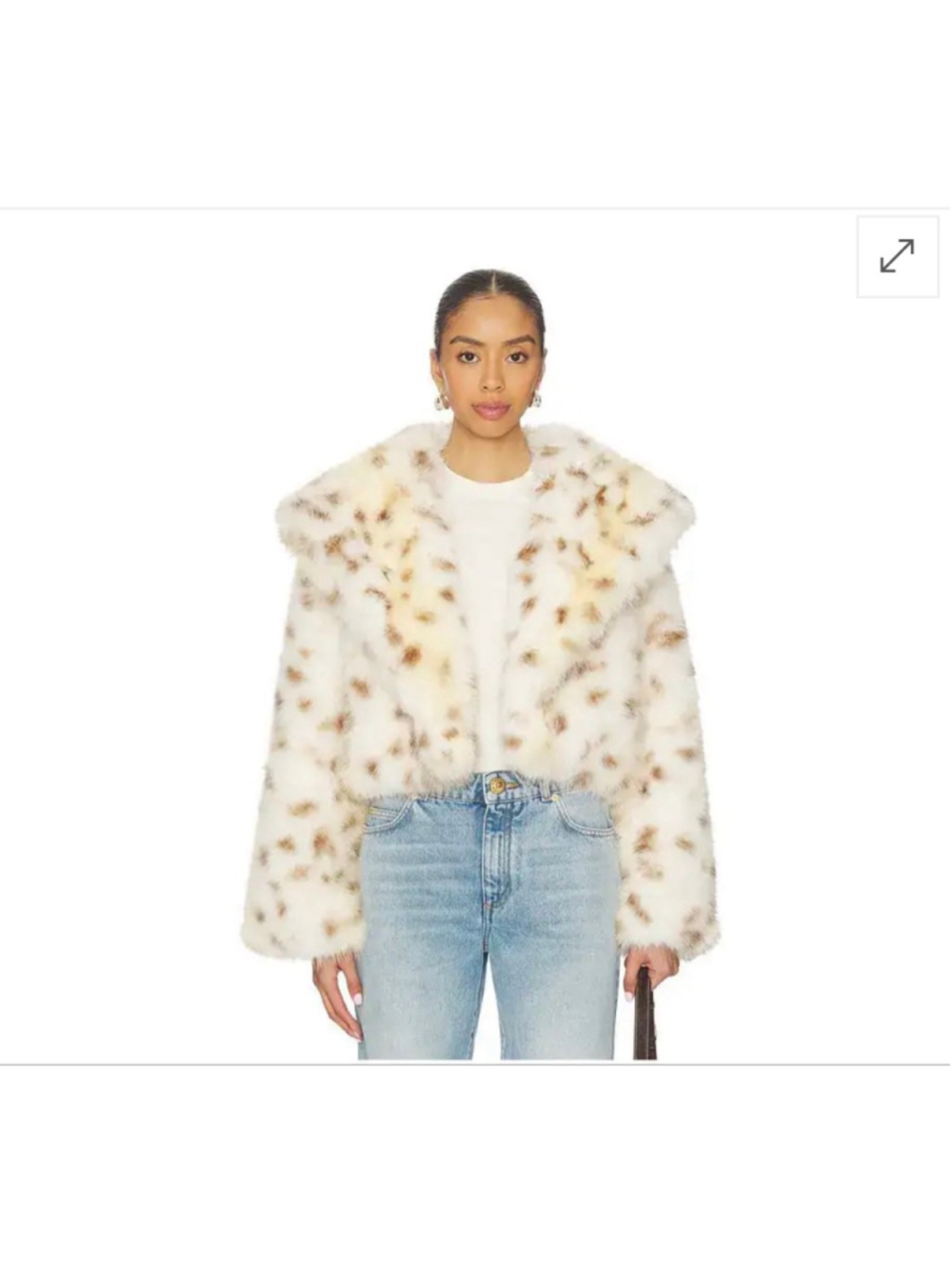More To Come Rockie Faux Fur Jacket|Medium|NWT